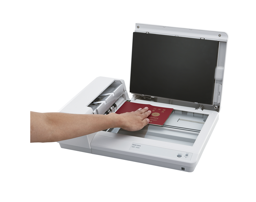 Document scanner Ricoh SP-1425 combined with desktop, 25ppm, Duplex ADF, LED, USB 2.0