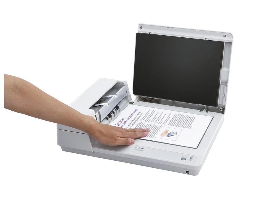 Document scanner Ricoh SP-1425 combined with desktop, 25ppm, Duplex ADF, LED, USB 2.0