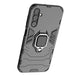 Ring Armor case for Samsung Galaxy A24 4G armored cover magnetic holder ring black - Cell phone cases