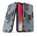 Ring Armor Case Kickstand Tough Rugged Cover for iPhone 12 mini blue - Cell phone cases and covers<<<HurtelXML