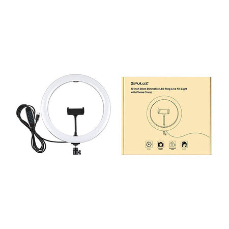 Ring light with phone holder PULUZ - Lamps<<<Photo studio<<<Photo and cameras<<<InnproXML