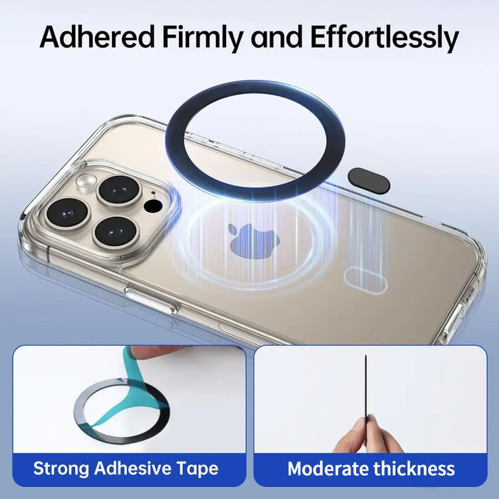 Ring Tech-Protect MMP-100 with MagSafe (2 pcs.) - white - black - Cell phone holders<<<HurtelXML