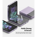 Ringke 2pcs Screen Protector Film for Samsung Galaxy Z Flip 3 Screen Protector (S19P043) - Cell phone protection
