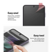 Ringke 2pcs Screen Protector Film for Samsung Galaxy Z Flip 3 Screen Protector (S19P043) - Cell phone protection