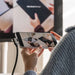 Ringke 3.2 gen. 2x2 USB-C PD 3.1 240W 1m angled cable - black - Cables and tapes<<<HurtelXML