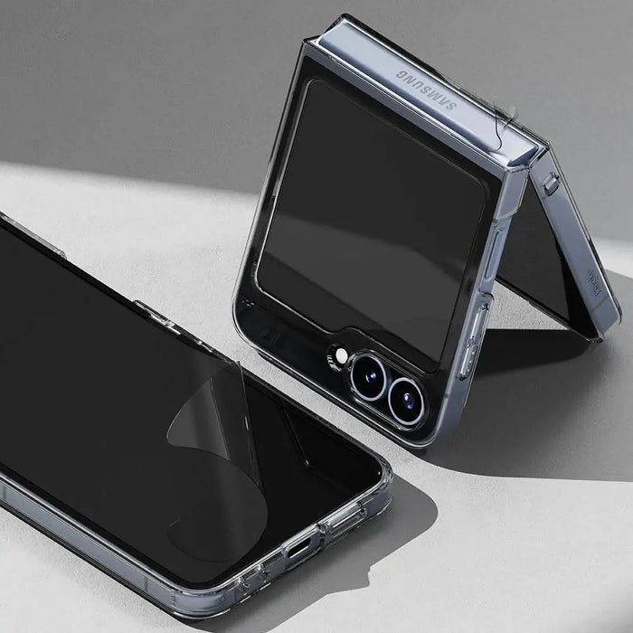 Ringke 3in1 Protector 2-set for Samsung Galaxy Z Flip 6 - Cell phone tempered glass<<<HurtelXML