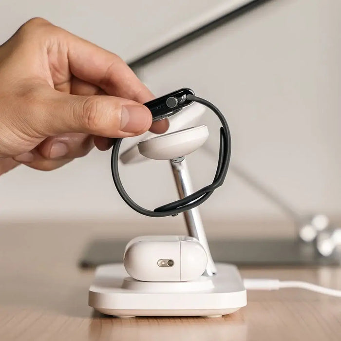 Ringke 3in1 QI2 MagSafe Wireless Charger - White - Cell phone USB charger<<<HurtelXML
