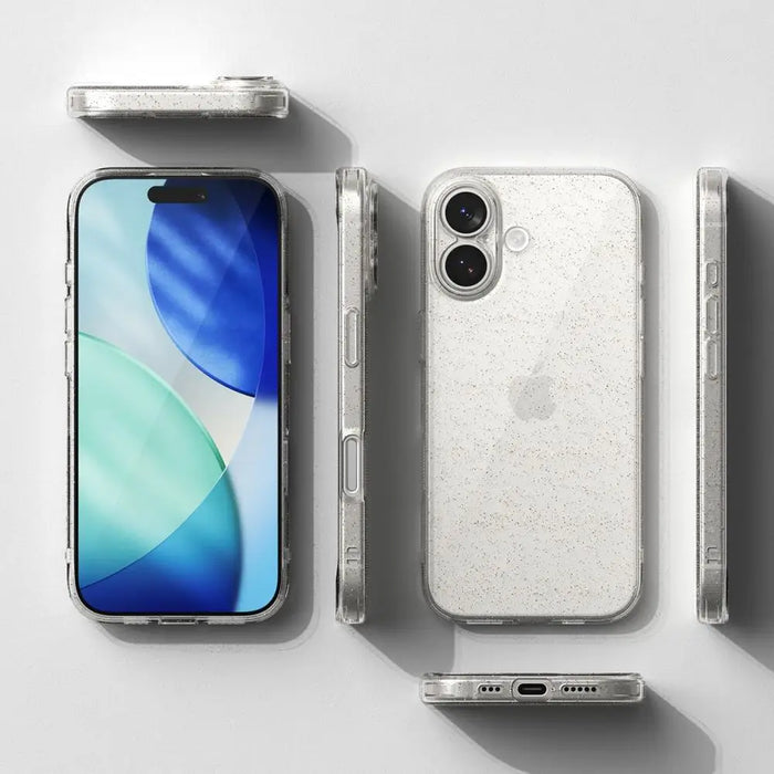 Ringke Air iPhone 17 Case - Clear Glitter - Cell phone cases and covers<<<HurtelXML