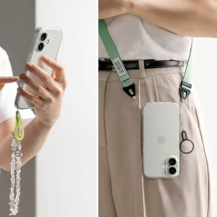 Ringke Air iPhone 17 Case - Clear Glitter - Cell phone cases and covers<<<HurtelXML