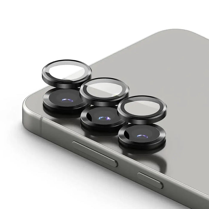 Ringke Camera Frame Protector 2-pack for Samsung Galaxy S25 - Black - Cell phone tempered glass<<<HurtelXML