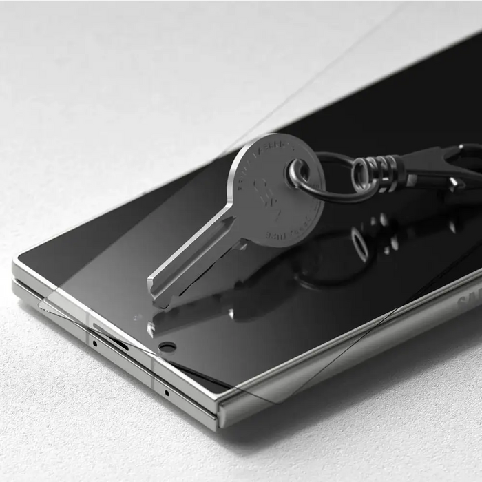 Ringke Cover Display Easy Slide Tempered Glass 2-pack for Samsung Galaxy Z Fold 7 - Transparent - Cell phone tempered