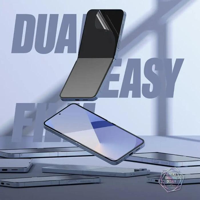 Ringke Dual Easy 2-pack Screen Protector for Samsung Galaxy Z Flip 6 - Cell phone protection film<<<HurtelXML