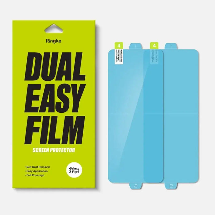 Ringke Dual Easy 2-pack Screen Protector for Samsung Galaxy Z Flip 6 - Cell phone protection film<<<HurtelXML