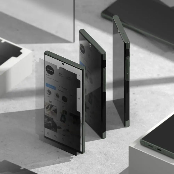 Ringke Dual Easy Privacy Screen Protector for Samsung Galaxy S23 Ultra - Cell phone protection film<<<HurtelXML