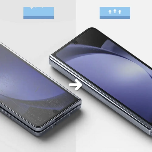 Ringke Dual Easy Screen Protector for Samsung Galaxy Z Fold 5 - Cell phone protection film<<<HurtelXML