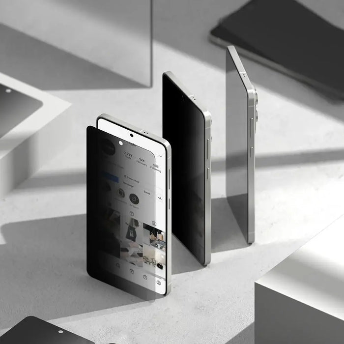 Ringke Easy Slide 2-pack Privacy Glass for Samsung Galaxy S25 Edge - Cell phone tempered glass<<<HurtelXML