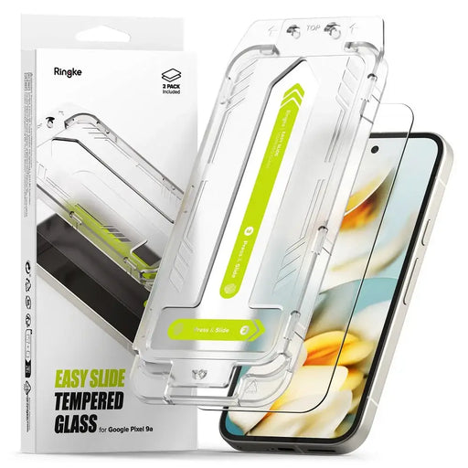 Ringke Easy Slide 2-pack tempered glass for Google Pixel 9A - Cell phone tempered glass<<<HurtelXML