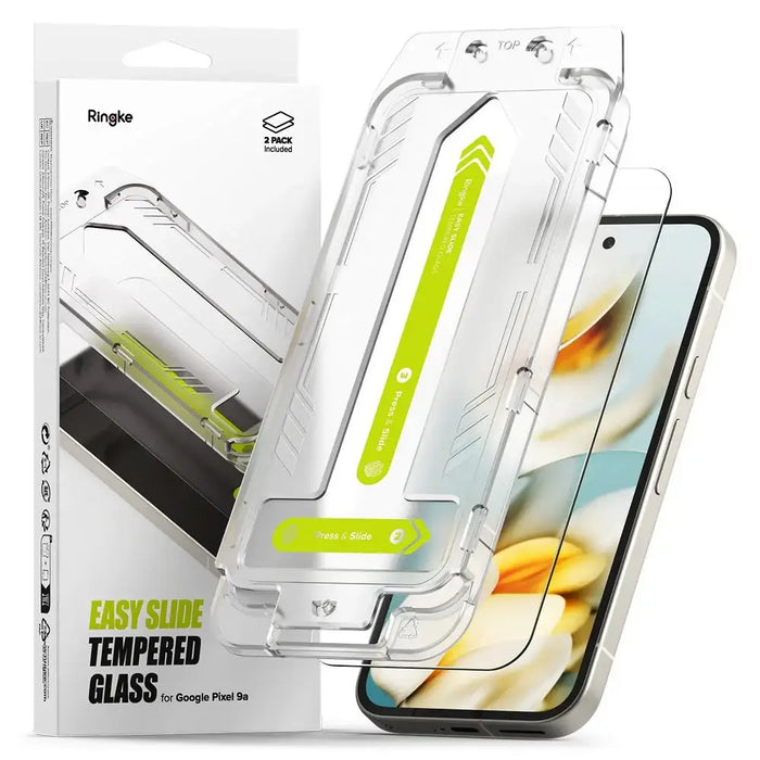 Ringke Easy Slide 2-pack tempered glass for Google Pixel 9A - Cell phone tempered glass<<<HurtelXML
