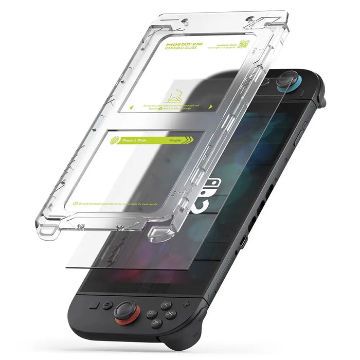 Ringke Easy Slide 2-pack Tempered Glass for Nintendo Switch 2 - Transparent - Cell phone tempered glass<<<HurtelXML