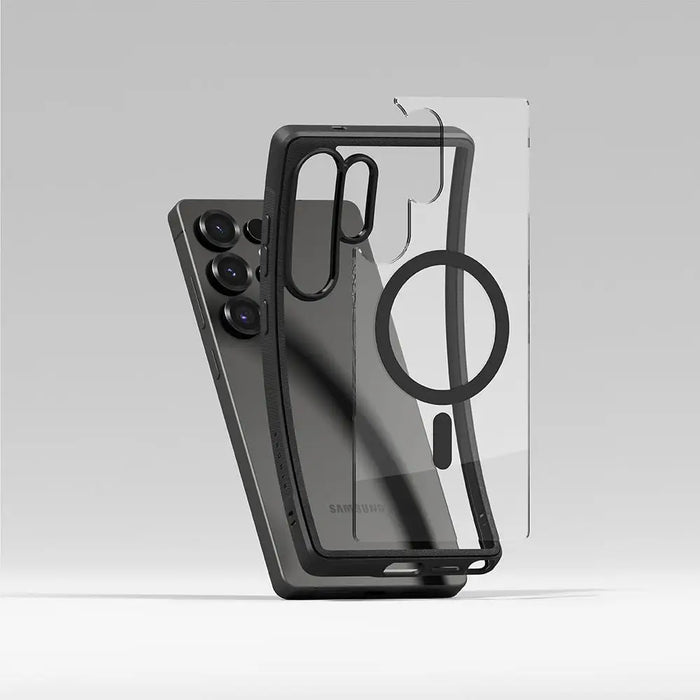 Ringke Fusion Bold MagSafe Case for Samsung Galaxy S25 Ultra - Black - Cell phone cases and covers<<<HurtelXML