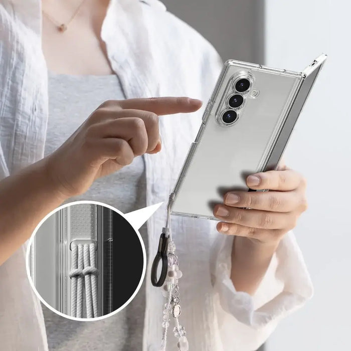 Ringke Fusion Case for Samsung Galaxy Z Fold 7 - Transparent - Cell phone cases and covers<<<HurtelXML