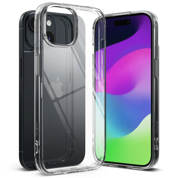 Ringke Fusion iPhone 15 Plus Case - Clear - Cell phone cases and covers<<<HurtelXML&&&iPhone 15