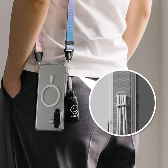 Ringke Fusion Magnetic MagSafe Case for Samsung Galaxy A36 / A56 5G - Transparent - Cell phone cases