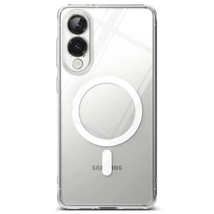 Ringke Fusion Magnetic MagSafe Case for Samsung Galaxy S25 Edge - Clear - Cell phone cases and covers<<<HurtelXML