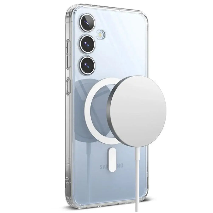 Ringke Fusion MagSafe Case for Samsung Galaxy S24 FE - Clear - Cell phone cases and covers<<<HurtelXML
