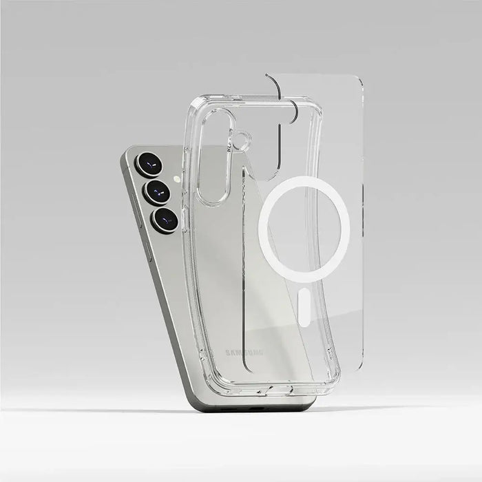 Ringke Fusion MagSafe Case for Samsung Galaxy S25 - Clear - Cell phone cases and covers<<<HurtelXML