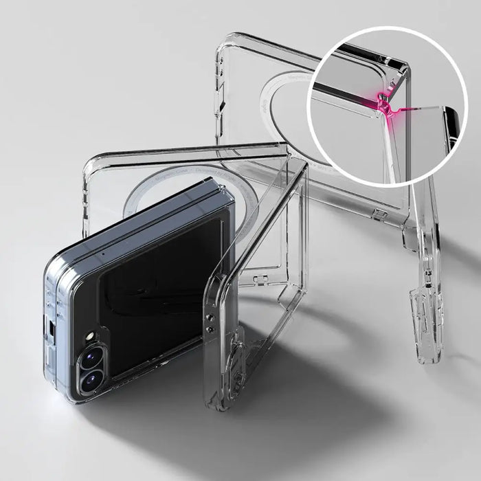 Ringke Fusion MagSafe Case for Samsung Galaxy Z Flip 6 - Clear - Cell phone cases and covers<<<HurtelXML