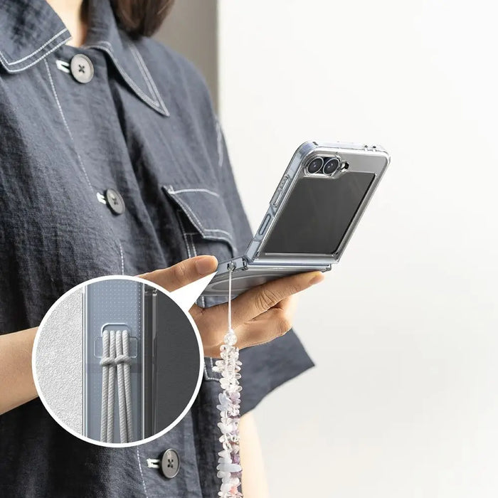 Ringke Fusion MagSafe Case for Samsung Galaxy Z Flip 6 - Clear - Cell phone cases and covers<<<HurtelXML