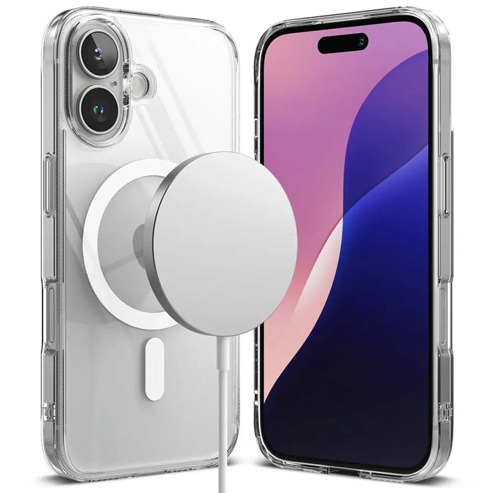 Ringke Fusion MagSafe iPhone 16 Case - Clear - Cell phone cases and covers<<<HurtelXML&&&iPhone