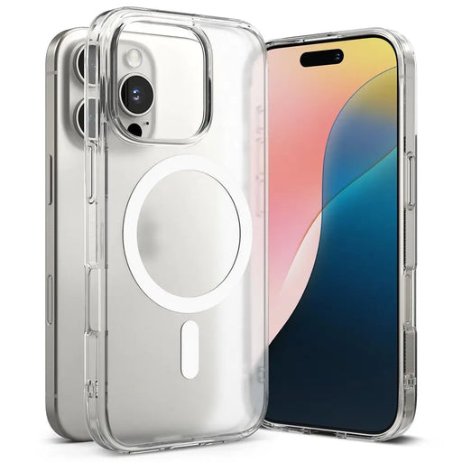 Ringke Fusion MagSafe iPhone 16 Pro Case - Clear Matte - Cell phone cases and covers<<<HurtelXML&&&iPhone 16