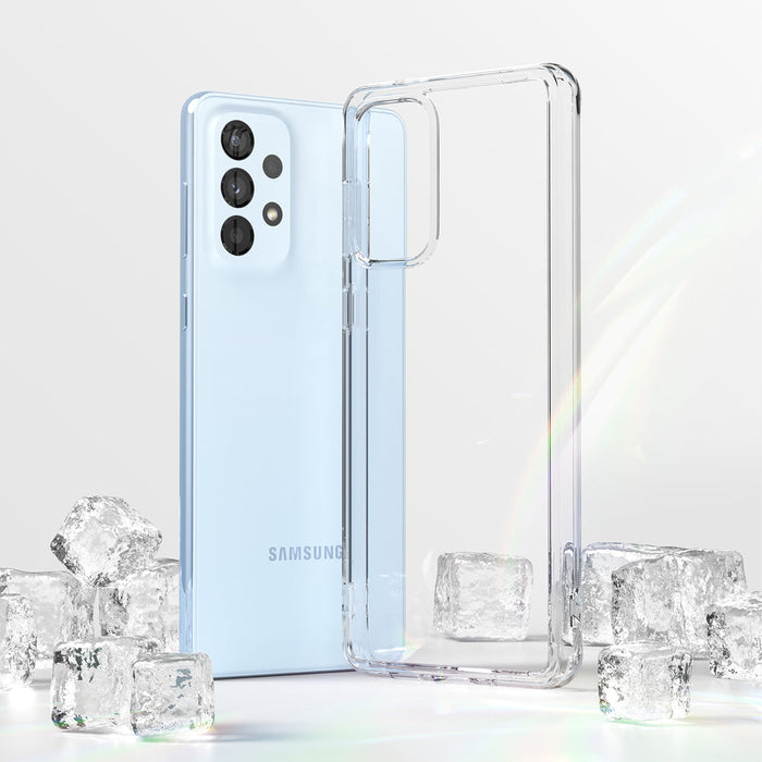 Ringke Fusion tpu case with frame for Samsung galaxy a73 transparent - Cell phone cases and covers<<<HurtelXML