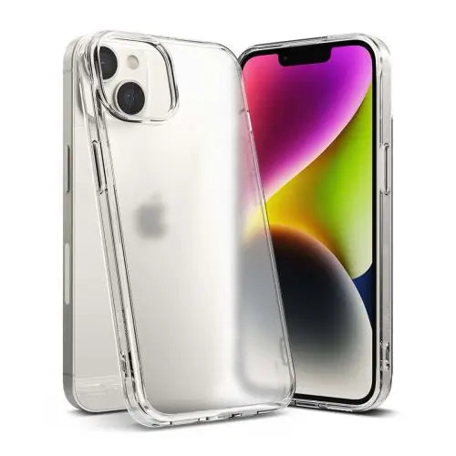 Ringke Fusion TPU Cover with Gel Frame for iPhone 14 translucent (FM633E52) - iPhone