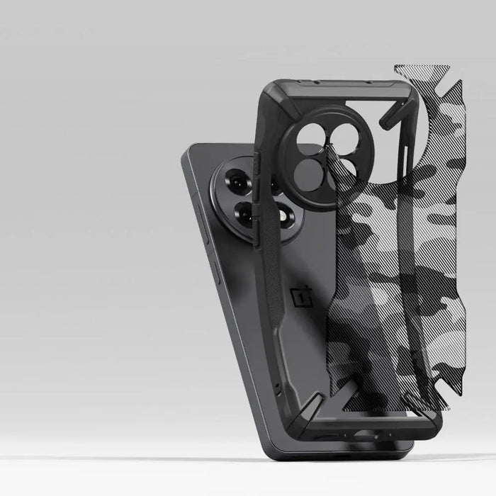 Ringke Fusion X Case for OnePlus 13R - Black-Camo - Cell phone cases and covers<<<HurtelXML