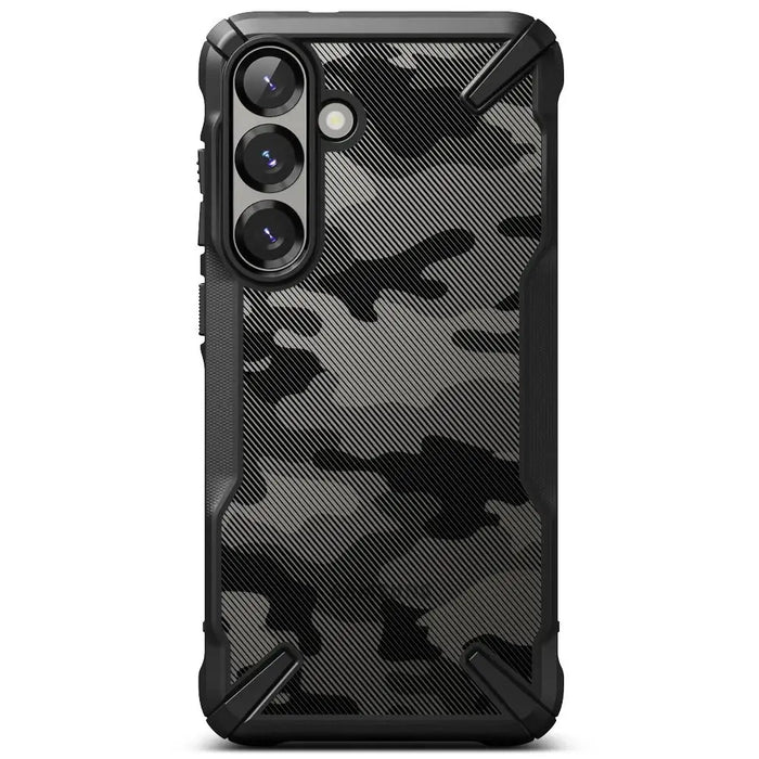 Ringke Fusion X Case for Samsung Galaxy S25 - Black Camo - Cell phone cases and covers<<<HurtelXML
