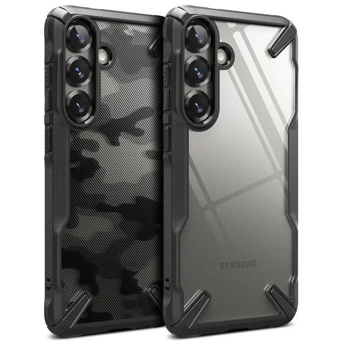 Ringke Fusion X Case for Samsung Galaxy S25+ - Black Camo - Cell phone cases and covers<<<HurtelXML