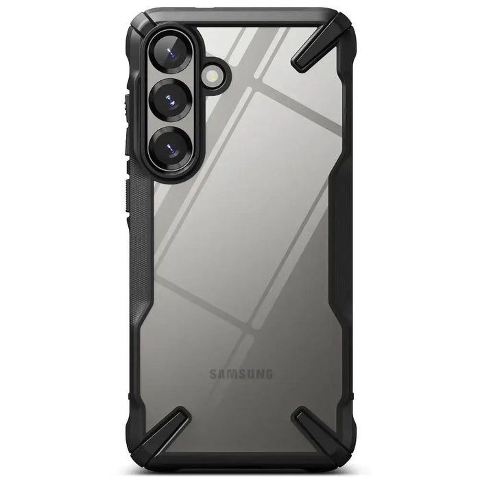 Ringke Fusion X Case for Samsung Galaxy S25 - Black - Cell phone cases and covers<<<HurtelXML