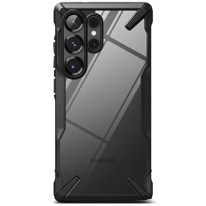 Ringke Fusion X Case for Samsung Galaxy S25 Ultra - Black - Cell phone cases and covers<<<HurtelXML