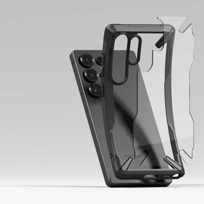 Ringke Fusion X Case for Samsung Galaxy S25 Ultra - Black - Cell phone cases and covers<<<HurtelXML