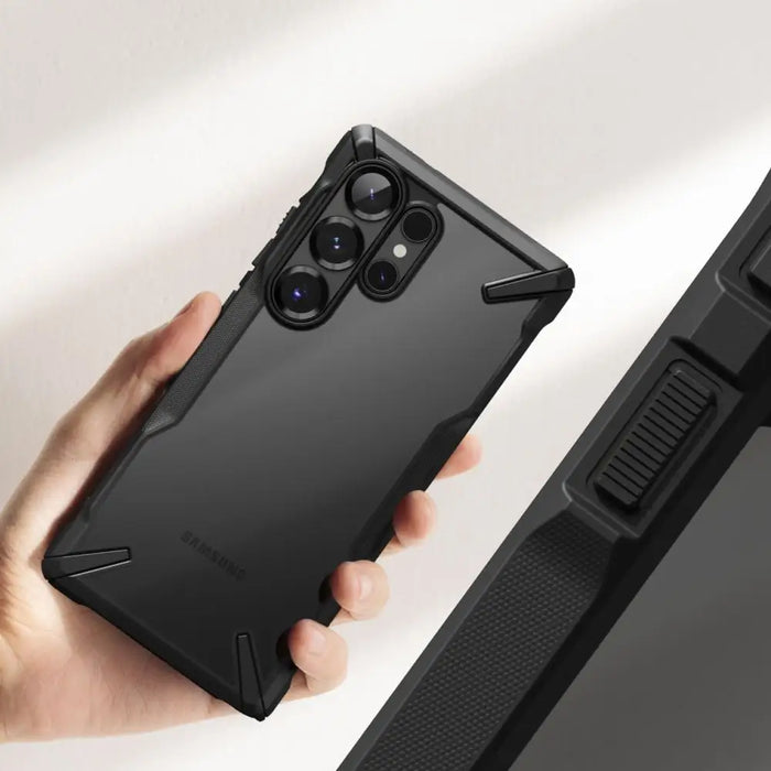 Ringke Fusion X Case for Samsung Galaxy S25 Ultra - Black - Cell phone cases and covers<<<HurtelXML