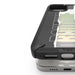Ringke Fusion X Design durable PC Case with TPU Bumper for iPhone 12 mini black (Ticket band) (XDAP0018) - Cell phone