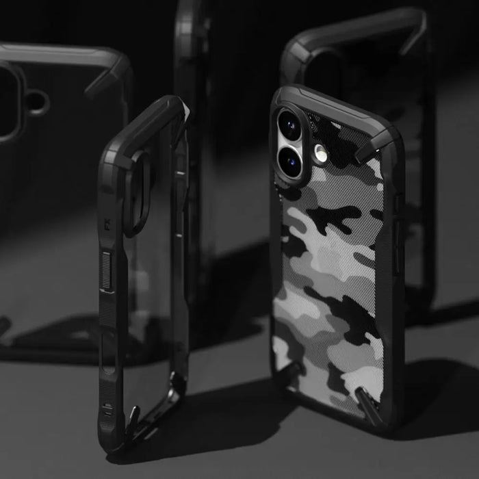 Ringke Fusion X iPhone 16 Case - Black - Cell phone cases and covers<<<HurtelXML&&&iPhone