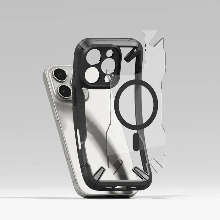 Ringke Fusion X MagSafe Case for iPhone 16 Pro Max - Black Camo - Cell phone cases and covers<<<HurtelXML