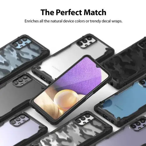 Ringke Galaxy A32 5G Case Fusion X Black - Wireless In-Ear Headphones