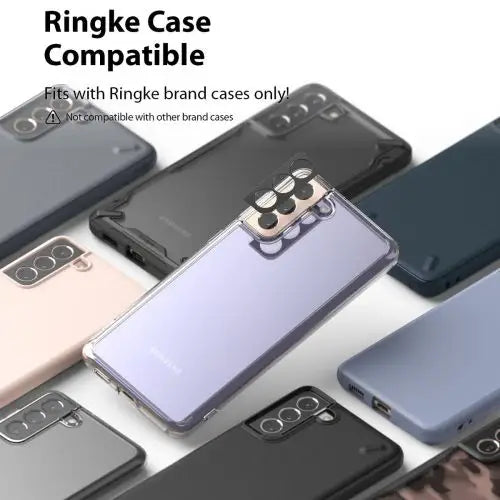 Ringke Galaxy S21+ Camera Styling camera island protector Black - Samsung
