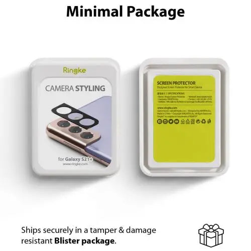 Ringke Galaxy S21+ Camera Styling camera island protector Black - Samsung