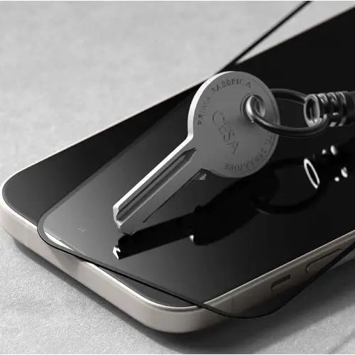 Ringke iPhone 15/ 16 Screen Protector Privacy Tempered Glass 9H with installation jig Transparent - iPhone